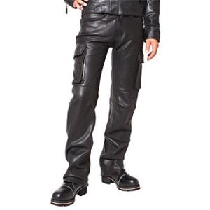 BATES LEATHERS レザーパンツ バイク用　メンズ BATES（ベイツ） パンチドホールレザーパンツ サイズ：XXL レザー