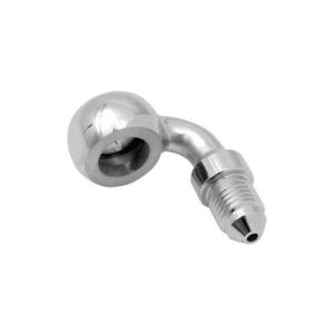 バンジョーアダプター クローム 3/8”-90°｜ハーレーパーツ店アンバーピース