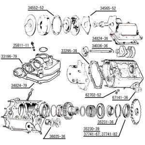 (o^^o)専用となります Harley Davidson（ハーレー・ダビッドソン） 4速トランスミッション