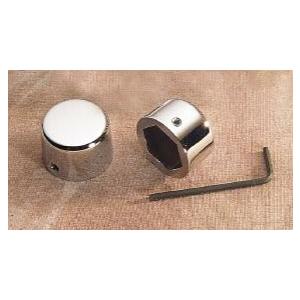 フロントアクスルナットカバー　1988〜03年XL、1984〜06年ソフテイル、1991〜05年ダイ...