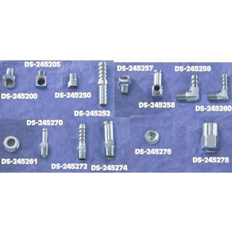 ホース＆タンク フィッティング：Male hose connector. 5/16”hose to ...