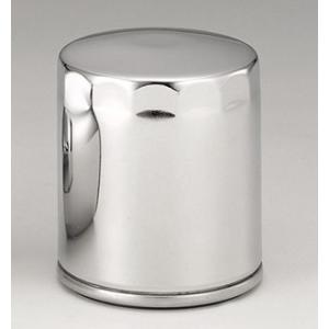 ハーレーダビッドソン用　オイルフィルター　ツインカム用：クローム