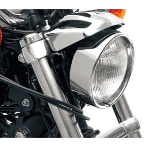 1970-2003 FX XL スポーツスター ヘッドライト バイザー 角度調整