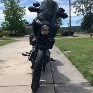Windshield ハーレークラブスタイルダイナスーパーグライドFXR T