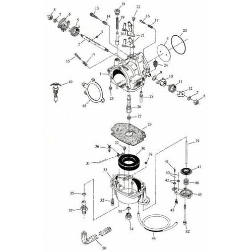 【11-2375-S】 S＆S キャブレター リビルドパーツ：【11】 Actuator sprin...