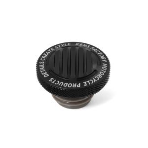 NEXT LEVEL FINNED ガスキャップ：1996年以降モデル/ブラック