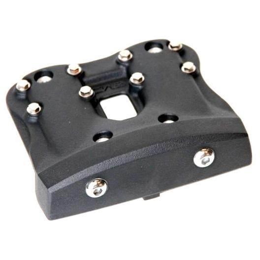 W.T.F Series SHOVEL ロッカーカバー：2004〜22年スポーツスター/ブラック