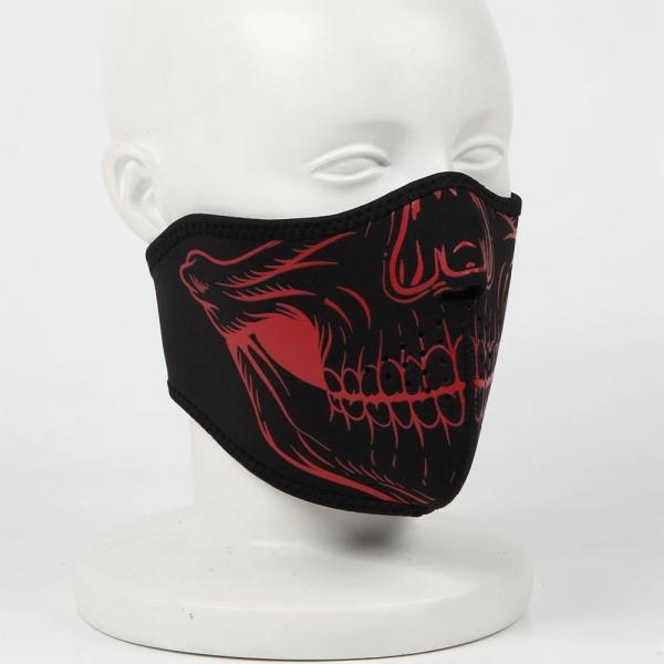 NEO FACEMASK X/SKULL RED