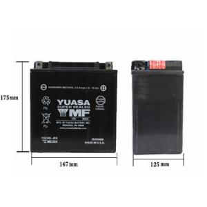 【YIX30L-BS】 YUASA ハーレー用バッテリー：1997年以降ツーリングモデル、2014年...