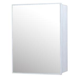 40x54cm白木目ミラー収納壁掛け鏡キャビネット防水化粧鏡 Ambest MQ7341