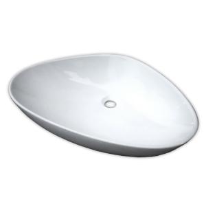 白陶器デザイン丸型手洗器カウンター洗面器ボウル洗面台 Ambest SL3661
