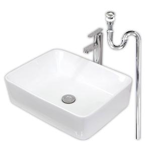 白陶器米式楕円丸型アンダーカウンター洗面器ボウル Ambest SL1590 
