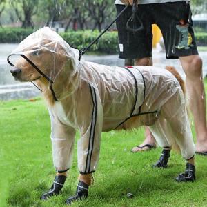 犬用 レインコート 中型犬 小型犬 雨具 カッパ 犬服 防水 ドッグ ペット服 ドッグウエア ペットポンチョ 梅雨 散歩 お出かけ 防雨｜ambitioussolutions