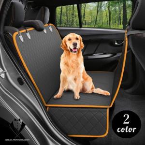 カーシート ペット用品 犬用 猫用 ペットグッズ 黒 車用品 ドライブ用品 マット 汚れ防止 防水 傷防止 後部座席 シンプル 便利 お出かけ ドライ｜ambitioussolutions