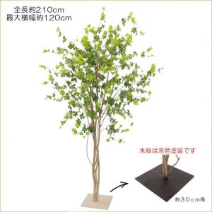 ドウダンツツジ 210cm (造花 インテリア おしゃれ ツツジ フェイク 満天星 灯台躑躅 室内 人工 観葉植物 大型 店舗 装飾 飾り ディスプレイ 作り物)