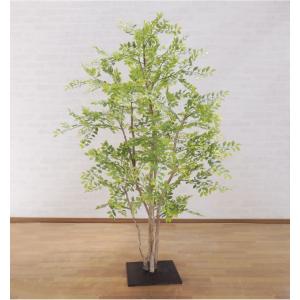 大型サイズ 自然な形 けやき の木 高さ360cm 鉢付き(造花 人工観葉植物