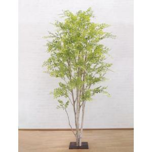 大型サイズ 自然な形 けやき の木 高さ360cm 鉢付き(造花 人工観葉植物