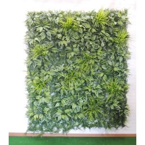 壁面緑化 パネル 2.3m×1.9m　グリーン J (ワイヤーネット インテリア ウォールデコレーション 大型 目隠し 造花 フェイク 装飾)