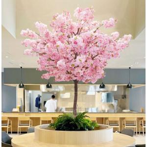 桜大型インテリア観葉植物 サクラ 210cm (造花 インテリア 観葉植物 桜 木 ピンク さくら 植栽