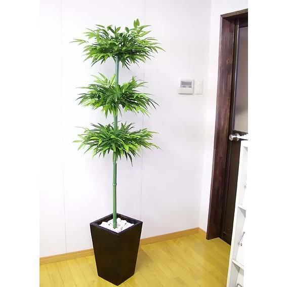 バンブー 150cm (人工観葉植物 インテリア 造花 竹 青竹 1.5m)