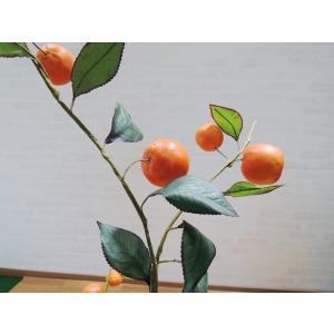 みかん の木 130cm (造花 ミカン 蜜柑...の詳細画像2