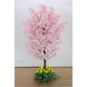 サクラ 210cm (造花 インテリア 観葉植物 桜 木 ピンク さくら 植栽