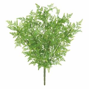 フレッシュファーンブッシュ3本セット(造花 人工観葉植物 フェイクグリーン DIY)(屋外使用可能)