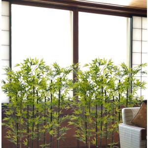 黒竹 8本立 パーテーション 150cm (ク...の詳細画像2