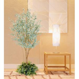 ユーカリ 下草装飾付き 160cm (造花 イン...の商品画像