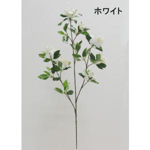 リンゴ 花 スプレー リーフ 6本セット (フ...の詳細画像4