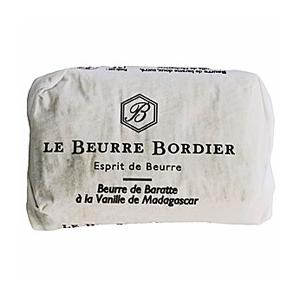 ボルディエバター フランスブルターニュ産　発酵フレッシュバター　バニラ　125g[毎週月曜〆切→翌週金曜/着日指定不可]