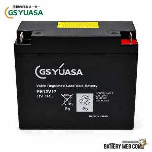 ジーエス・YUASA PE12V0,8 未使用品　2個　ＧＳユアサ　バッテリー PE12V12 GSユアサ GSYUASA 制御弁式鉛蓄電池 12V12Ah 密閉型シールド