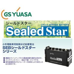 SEB130-LE Ｌ型端子 シールド GSユアサ バッテリー YUASA EB サイクル 蓄電池 ...