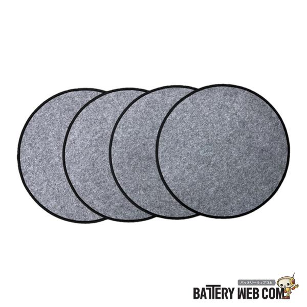 メルテック meltec タイヤ保護パット 直径 70φmm 4枚セット TR-6 爆買