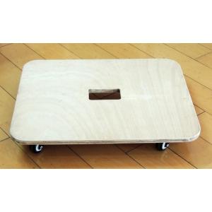 木製 平台車 60×50cm 耐荷重150Kg...の詳細画像2