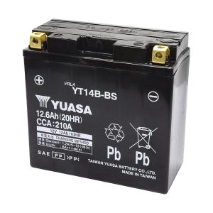 YTX14-BS 台湾 ユアサ yuasa バイク バッテリー 液入り充電済