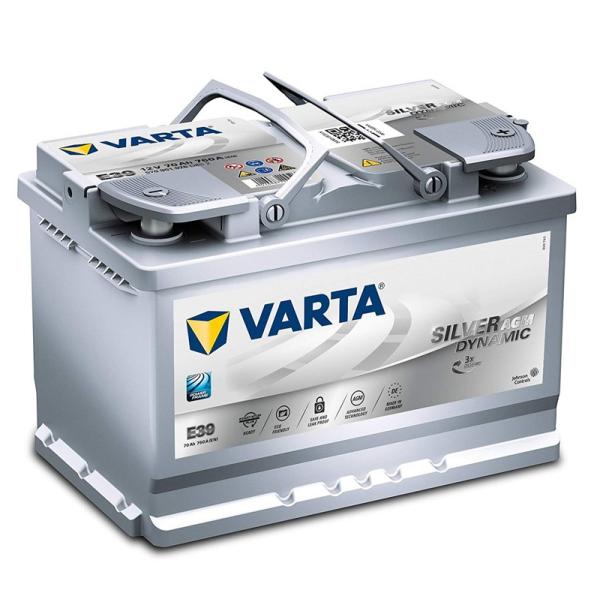 570-901-076 バルタ バッテリー VARTA LN3 A7 20時間率容量 70Ah SI...