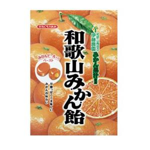 【川口製菓】和歌山みかん飴　100g×10袋　和歌山有田の伊藤農園みかん果汁使用　みかんピール入り｜amechan