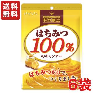 扇雀飴本舗 はちみつ１００％のキャンデー 51g × 6袋 飴  メール便  送料無料｜amechan