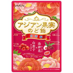 アジアン果実のど飴 台湾編 80ｇ×１袋 あめ アメ 扇雀飴本舗