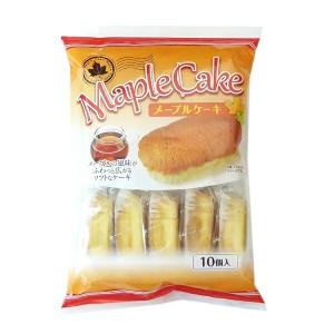 お菓子のシアワセドー メープルケーキ 10個入り×1袋