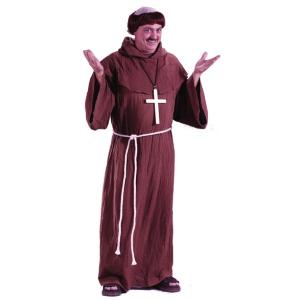 中世の僧侶　衣装、コスチューム　大人男性用　牧師　コスプレ｜amecos