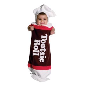 キャンディー　衣装、コスチューム　ベビー用　TOOTSIE ROLL BUNTING　コスプレ｜amecos