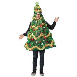 クリスマスツリー　コスチューム　大人男性用　コスプレ衣装　パーティー　イベント　CHRISTMAS TREE｜amecos