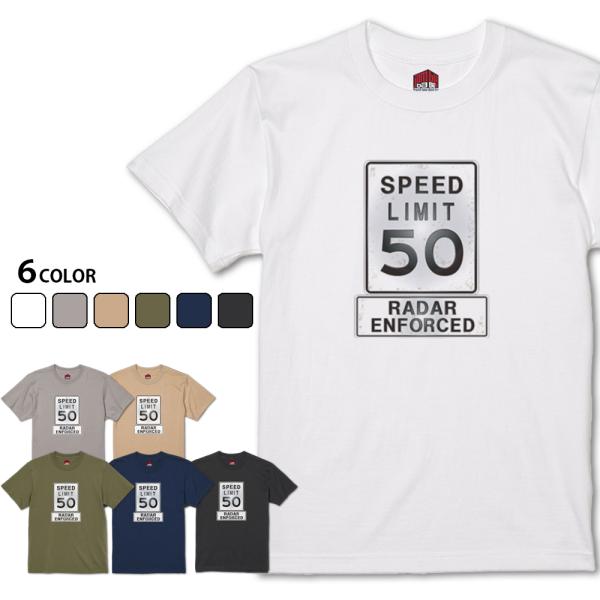 SPEED LIMIT　制限速度50マイルTシャツ