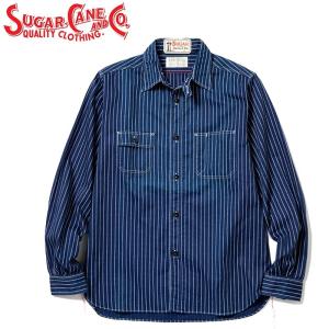 SUGAR CANE 【再入荷】シュガーケーン ウォバッシュ シャツ FICTION