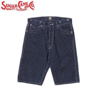 SUGAR CANE シュガーケーン 9ozウォバッシュストライプ エンジニア