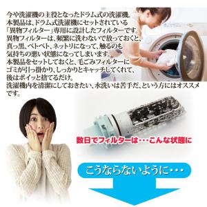 ドラム式洗濯機 フィルター 20枚入 ドラム式...の詳細画像2