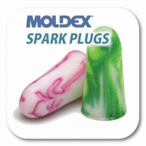 (2000円以上送料無料) MOLDEX SPARK PLUGS モルデックス スパークプラグ 耳栓 耳せん 1ペア