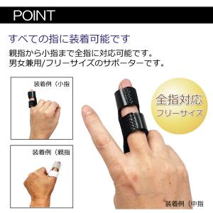 LUSAS 指サポーター 2個セット ずれにく...の詳細画像4